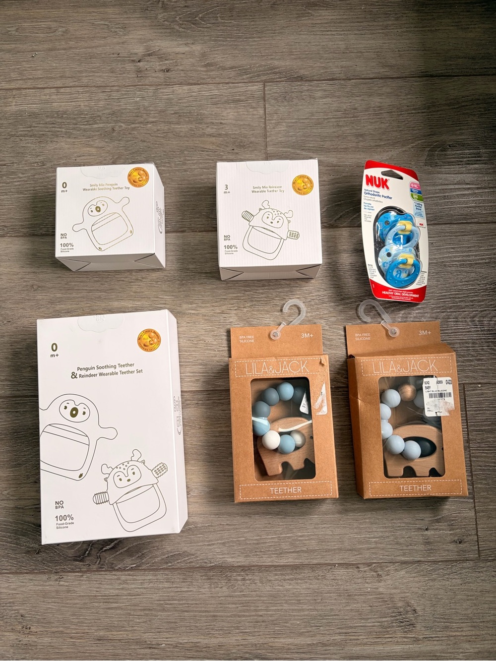 Baby Teething Toy Set